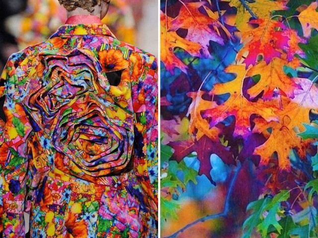 Moda doğadan ilham aldı 14