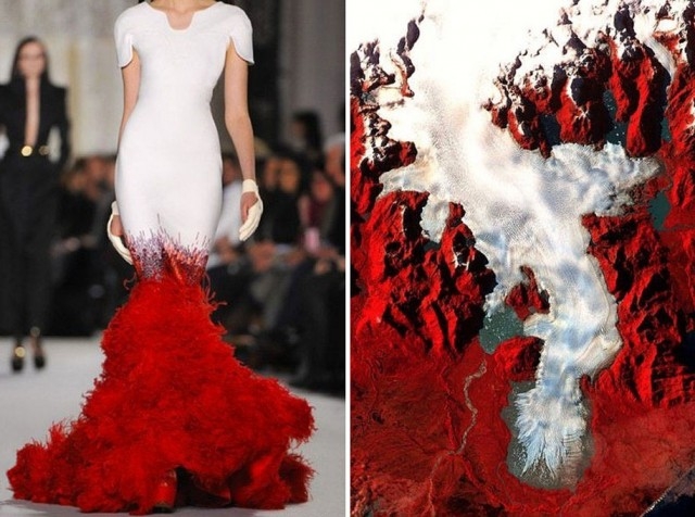 Moda doğadan ilham aldı 1