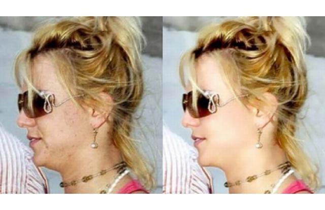 Ünlüleri Photoshop'suz görün! 13