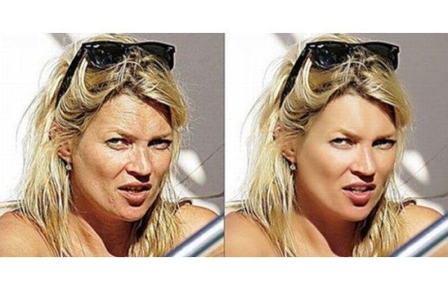 Ünlüleri Photoshop'suz görün! 19