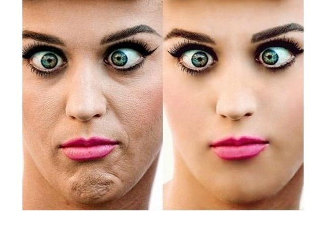 Ünlüleri Photoshop'suz görün! 21