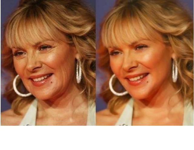 Ünlüleri Photoshop'suz görün! 22