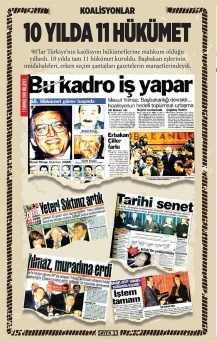 Eski Türkiye'ye manşetlerle bakış 13