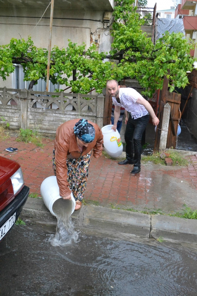Çerkezköy sular altında 11