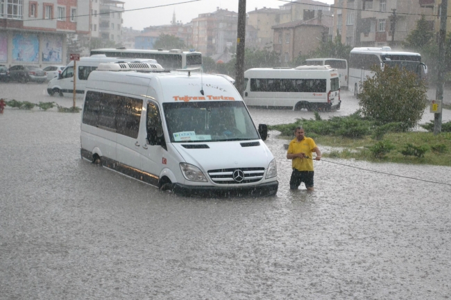 Çerkezköy sular altında 14