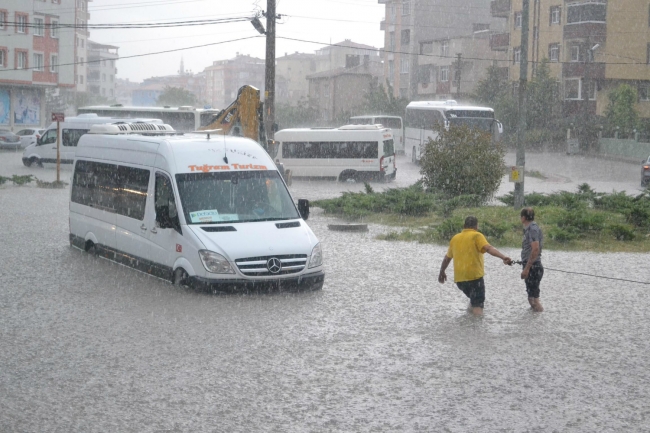 Çerkezköy sular altında 15