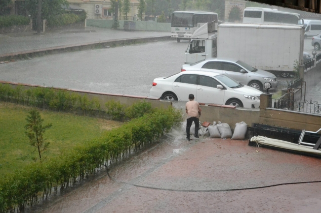 Çerkezköy sular altında 17