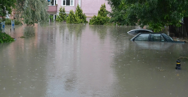 Çerkezköy sular altında 3