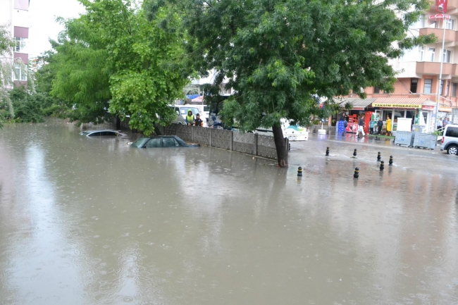 Çerkezköy sular altında 4