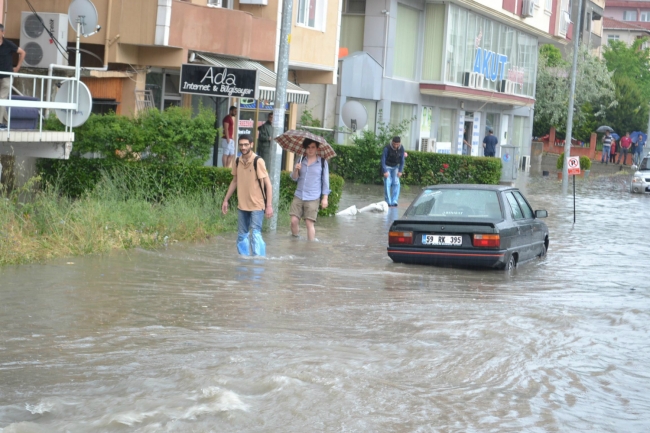 Çerkezköy sular altında 5