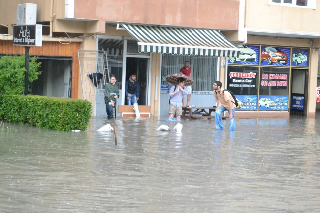 Çerkezköy sular altında 6