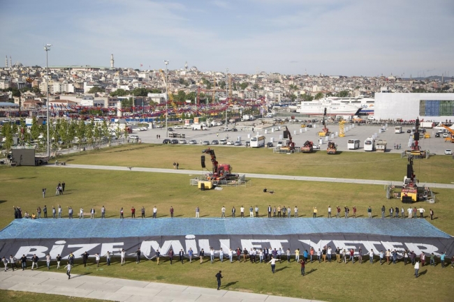 Bize millet yeter Guinness'e girecek 5