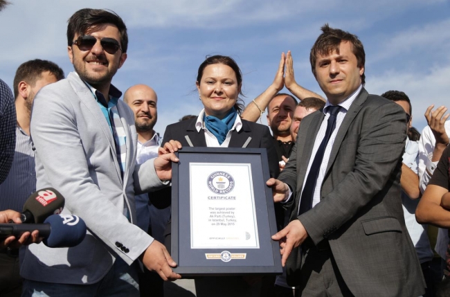 Bize millet yeter Guinness'e girecek 7