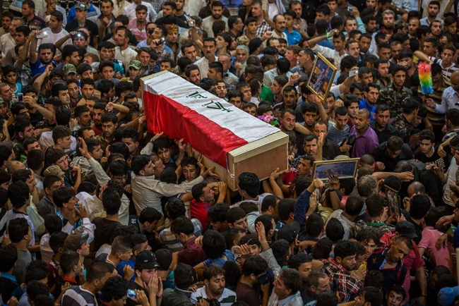 IŞİD'in katlettiği 50 Türkmen için tören 7