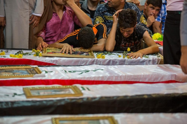 IŞİD'in katlettiği 50 Türkmen için tören 8