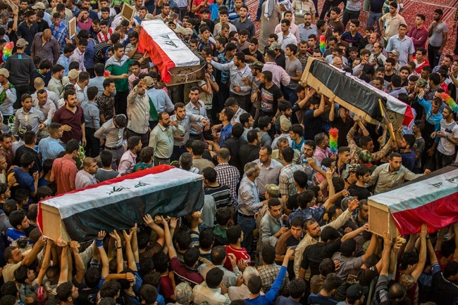 IŞİD'in katlettiği 50 Türkmen için tören 12