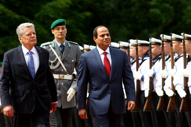 Sisi'ye Almanya'da Rabia protestosu 8