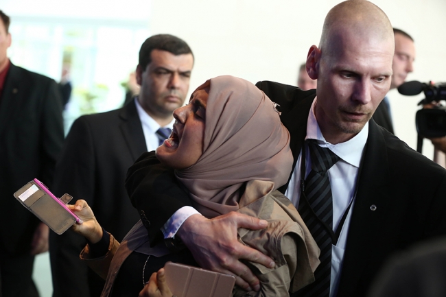 Sisi'ye Almanya'da Rabia protestosu 2