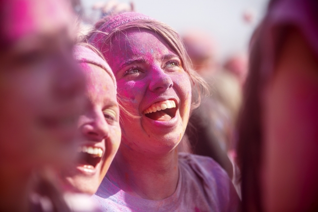 Londra'daki Color Sky koşusundan kareler 9