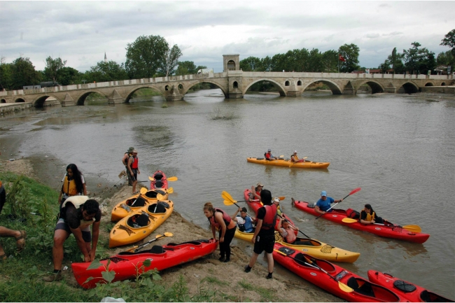 Tunca'da kano keyfi 10