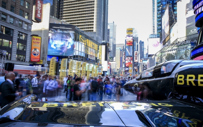 Times meydanına uçak indi 3