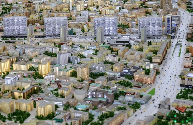 Moskova'nın model maketi 8