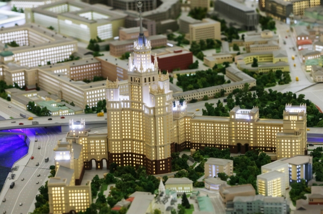 Moskova'nın model maketi 6