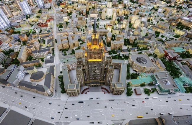 Moskova'nın model maketi 4