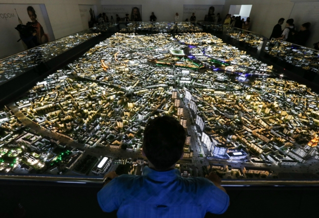 Moskova'nın model maketi 1