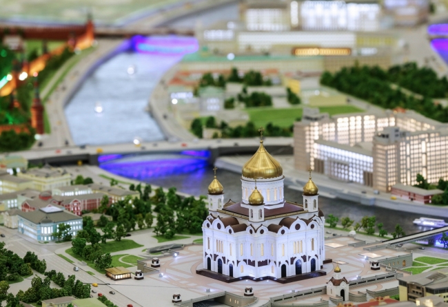 Moskova'nın model maketi 10
