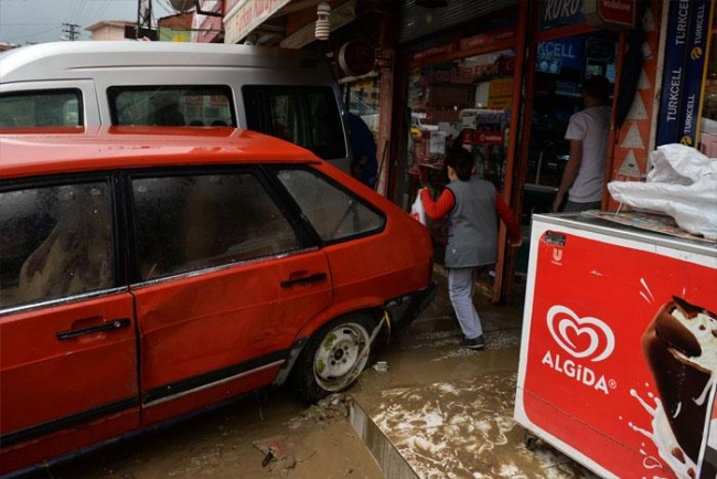 Ankara'yı sel aldı 8