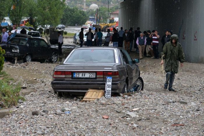 Ankara'yı sel aldı 4