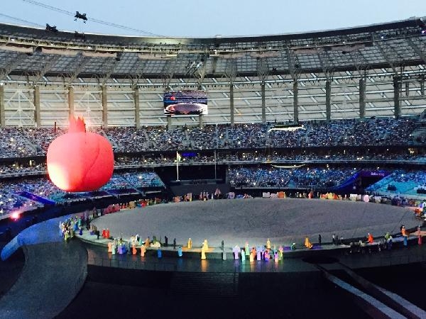 Bakü 2015 1. Avrupa Oyunları başladı 48