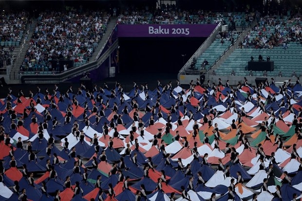 Bakü 2015 1. Avrupa Oyunları başladı 29