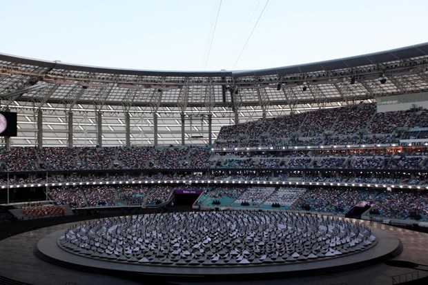 Bakü 2015 1. Avrupa Oyunları başladı 28