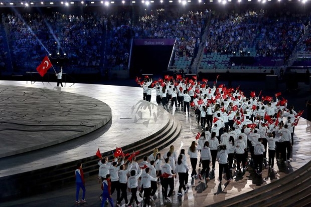 Bakü 2015 1. Avrupa Oyunları başladı 22