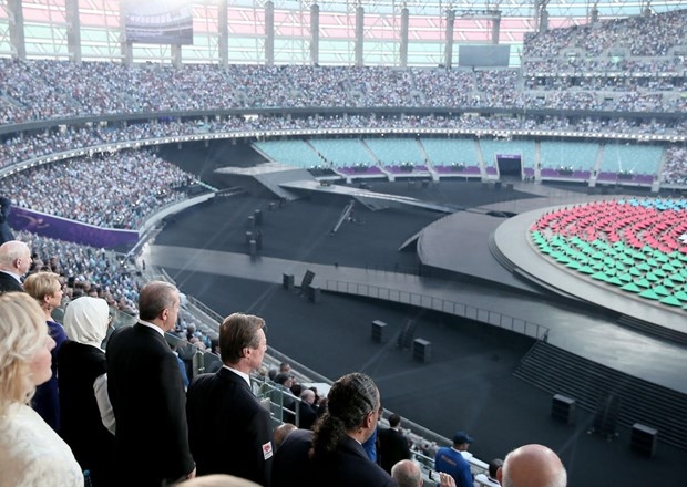 Bakü 2015 1. Avrupa Oyunları başladı 12