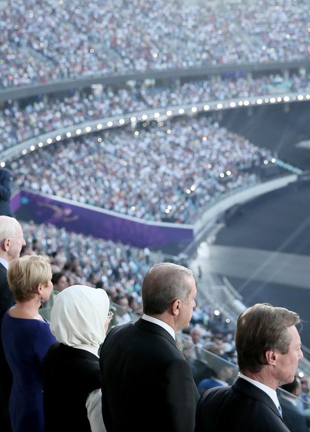 Bakü 2015 1. Avrupa Oyunları başladı 11