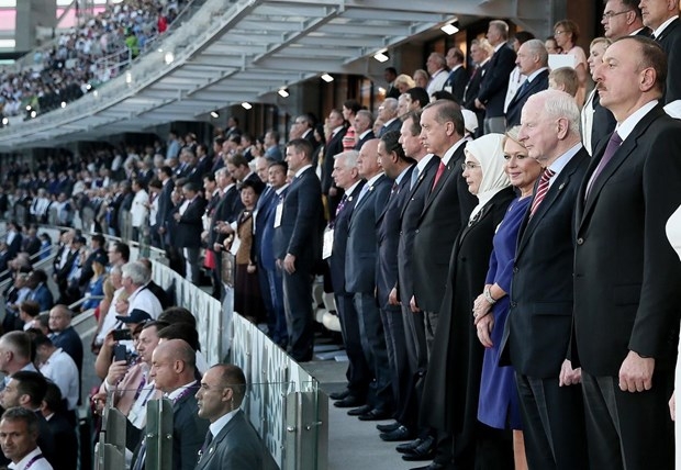 Bakü 2015 1. Avrupa Oyunları başladı 6