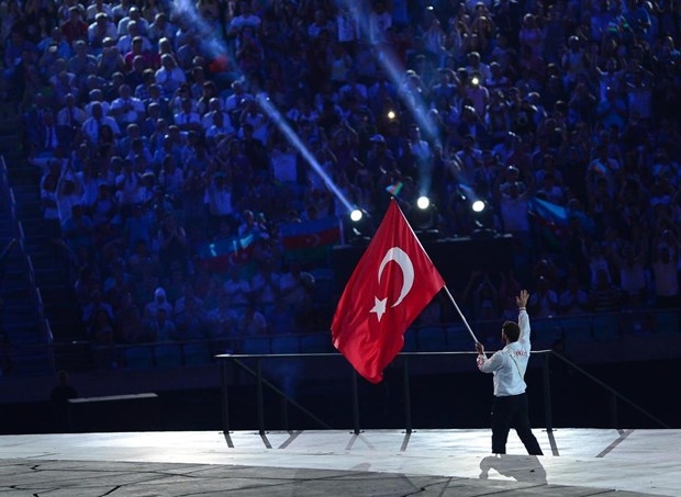 Bakü 2015 1. Avrupa Oyunları başladı 1