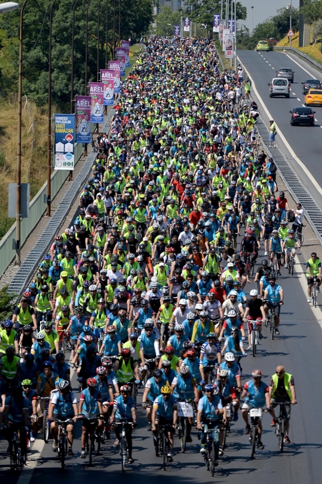 10 bin bisiklet, İstanbul'dan geçti 5