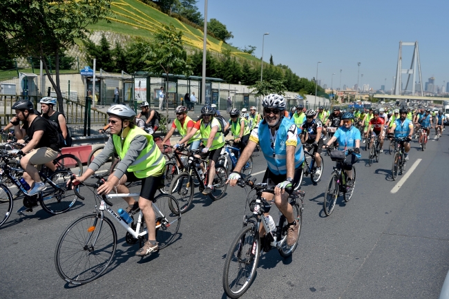 10 bin bisiklet, İstanbul'dan geçti 3