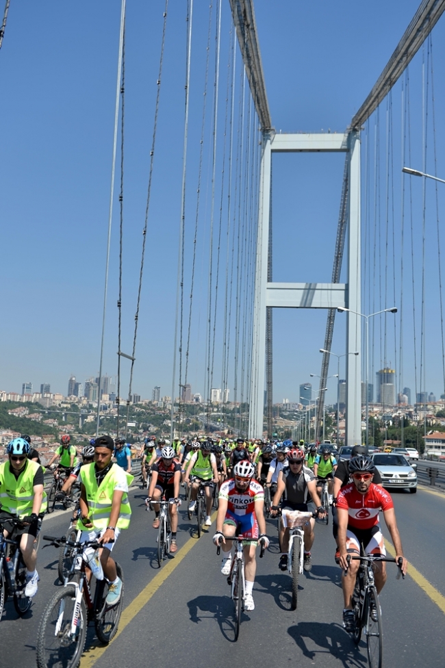 10 bin bisiklet, İstanbul'dan geçti 6
