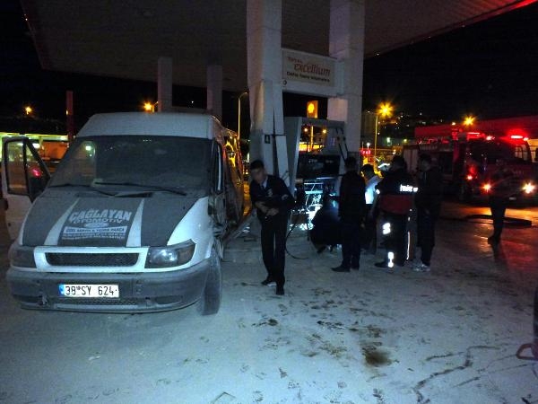 Benzin istasyonunda tehlikeli anlar 2