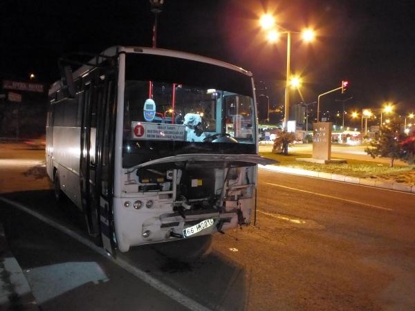 Benzin istasyonunda tehlikeli anlar 5