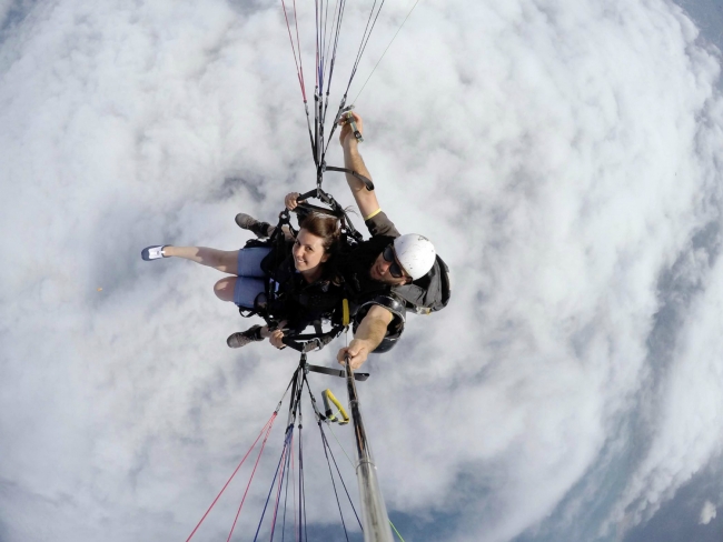 Bulutlar üzerinde tatil keyfi 1