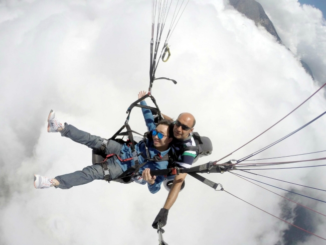 Bulutlar üzerinde tatil keyfi 4