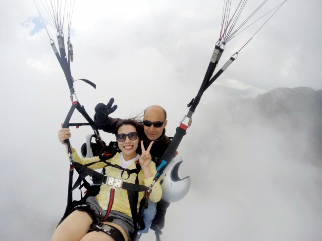 Bulutlar üzerinde tatil keyfi 5