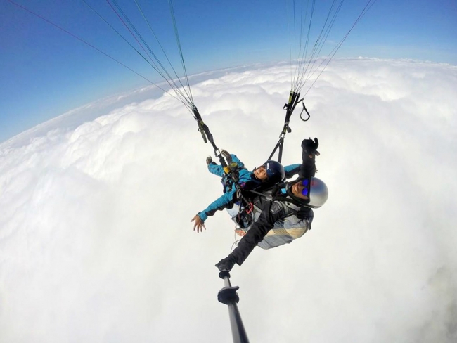 Bulutlar üzerinde tatil keyfi 6