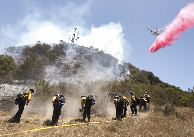 Kaliforniya'da büyük yangın 4